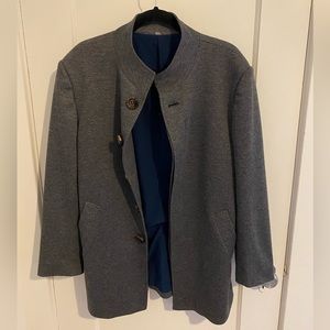 Men’s State & Liberty M - grey overcoat